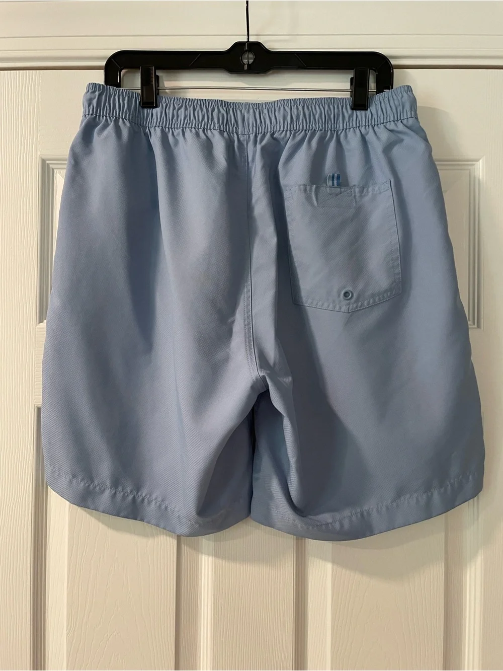 Fred Perry Swim Shorts Large Pale Blue